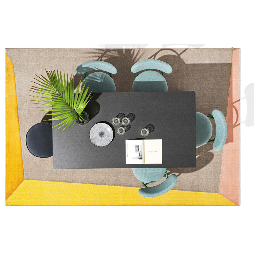 Abitarearreda Tavolo Lord rettangolare allungabile con gambe in legno o metallo Connubia | Il mio negozio