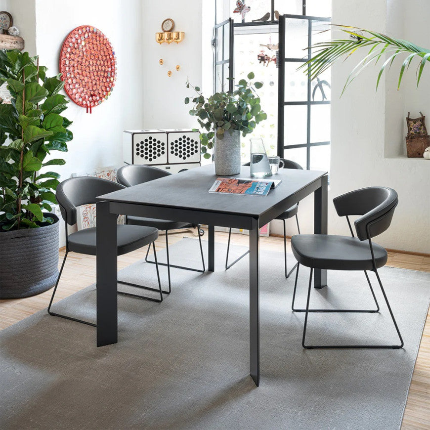 Abitarearreda Tavolo Baron 180cm rettangolare allungabile Connubia | Il mio negozio