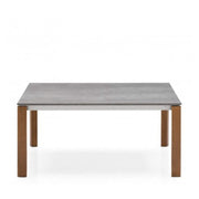 Abitarearreda Tavolo Eminence rettangolare allungabile con gambe legno Connubia | Il mio negozio