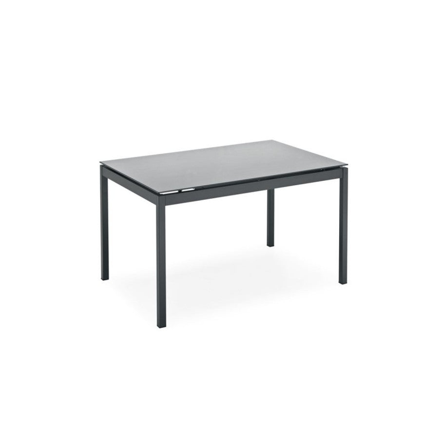 Abitarearreda Tavolo Snap rettangolare allungabile con gambe in metallo Connubia | Il mio negozio