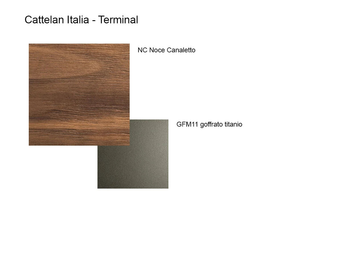 Cattelan Italia Terminal Consolle - Canaletto Walnut / GFM11 | Il mio negozio