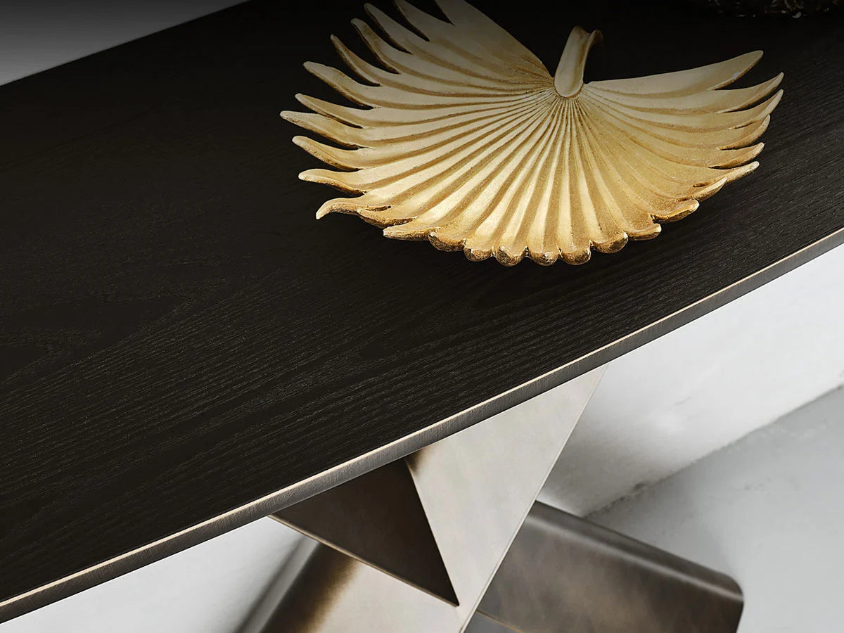 Cattelan Italia Terminal Wood-C Consolle - OLM73 Bronzo Spazzolato | Il mio negozio