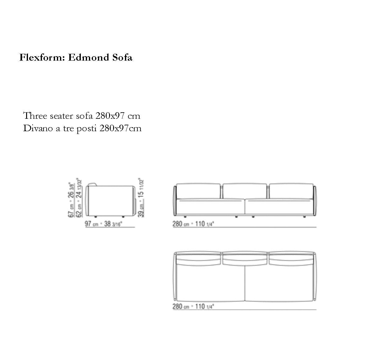 Flexform Edmond Collezione Divani | Il mio negozio