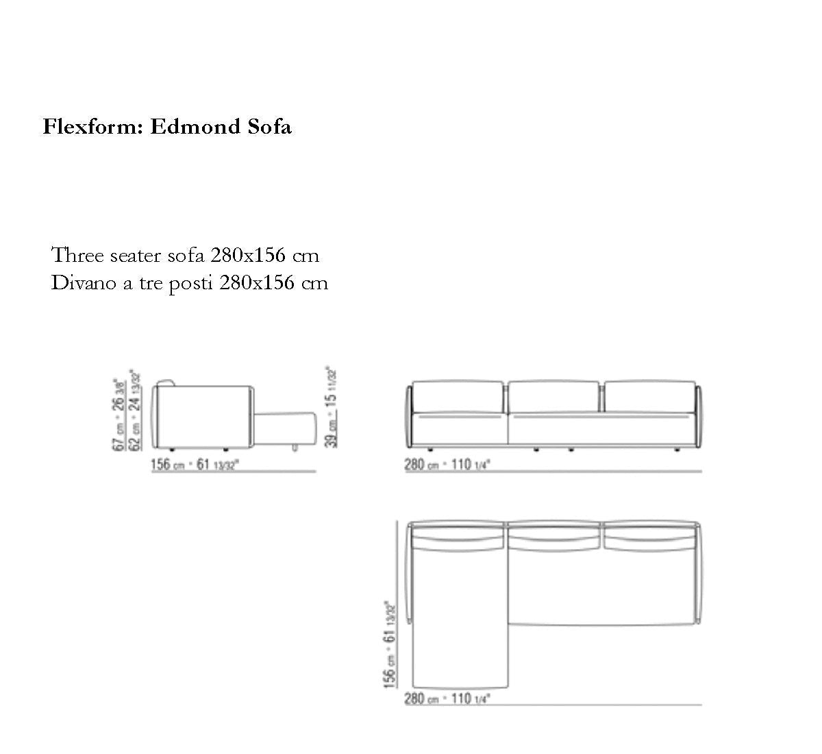 Flexform Edmond Collezione Divani | Il mio negozio