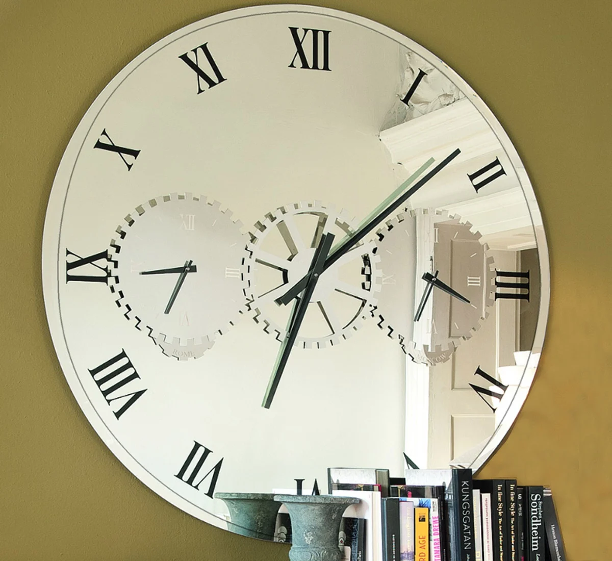 Cattelan Italia Times Specchio/Orologio