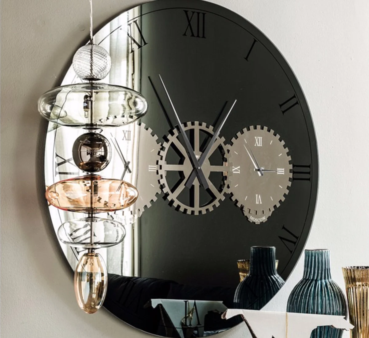 Cattelan Italia Times Specchio/Orologio