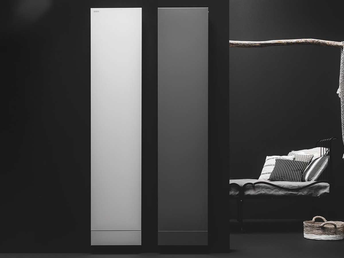 Antrax IT Ti_Q VD Radiatore da Parete - Nero Opaco | Il mio negozio