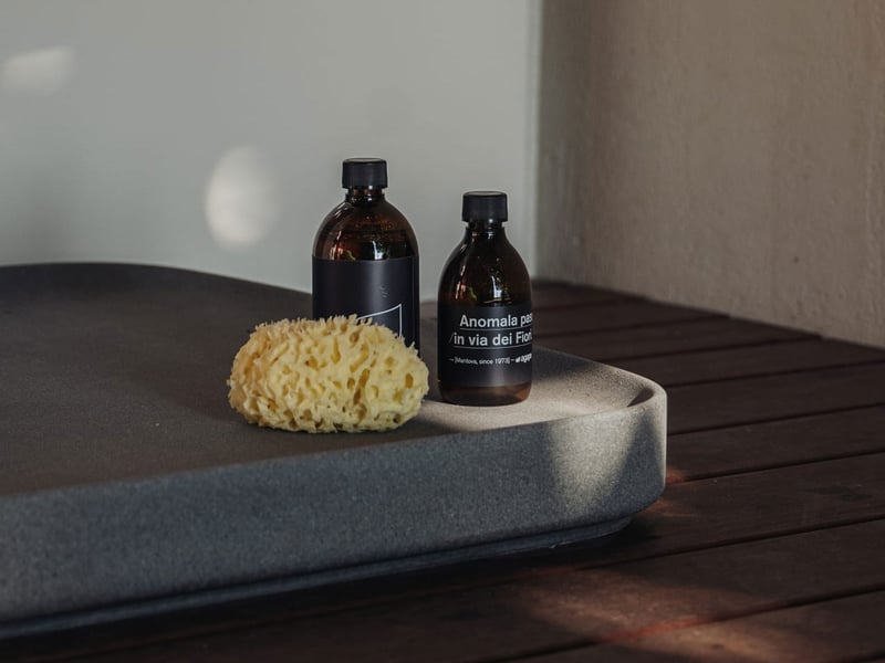 Agape Petra Piatto Doccia Outdoor con Sifone