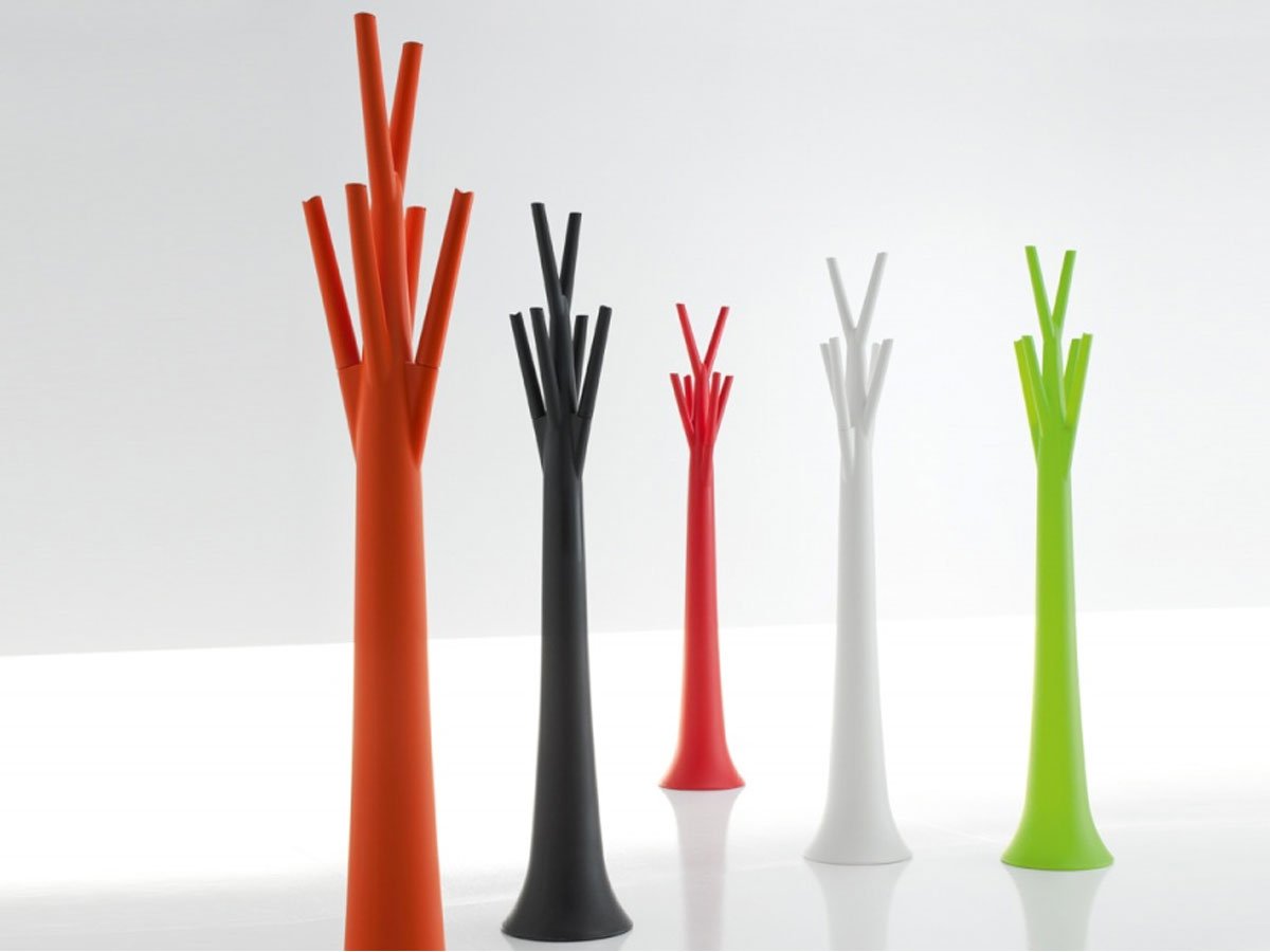 Bonaldo Tree Appendiabiti Laccato Lucido - Bianco