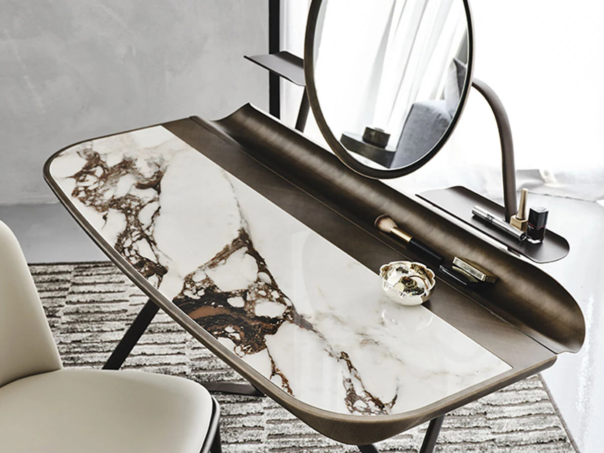 Cattelan Italia Cocoon Trousse Keramik Scrivania - Bronzo Goffrato / Bronzo Goffrato / Ceram | Il mio negozioica Breccia