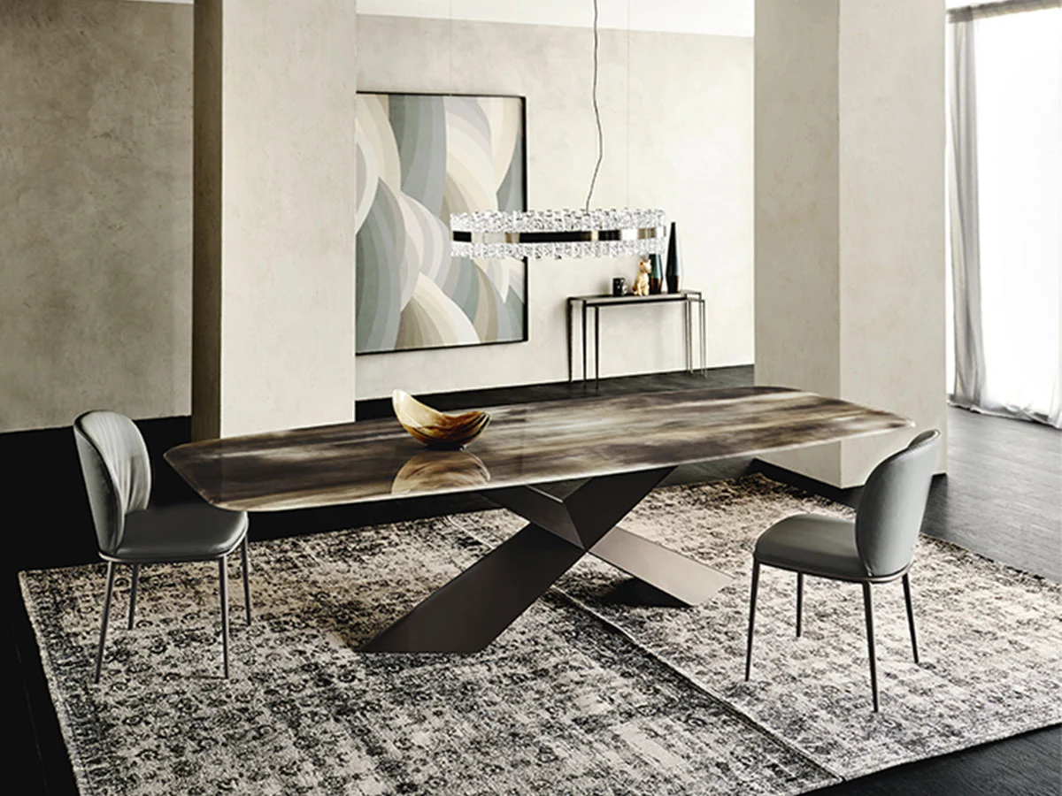 Cattelan Italia Tyron Crystalart Tavolo | Il mio negozio