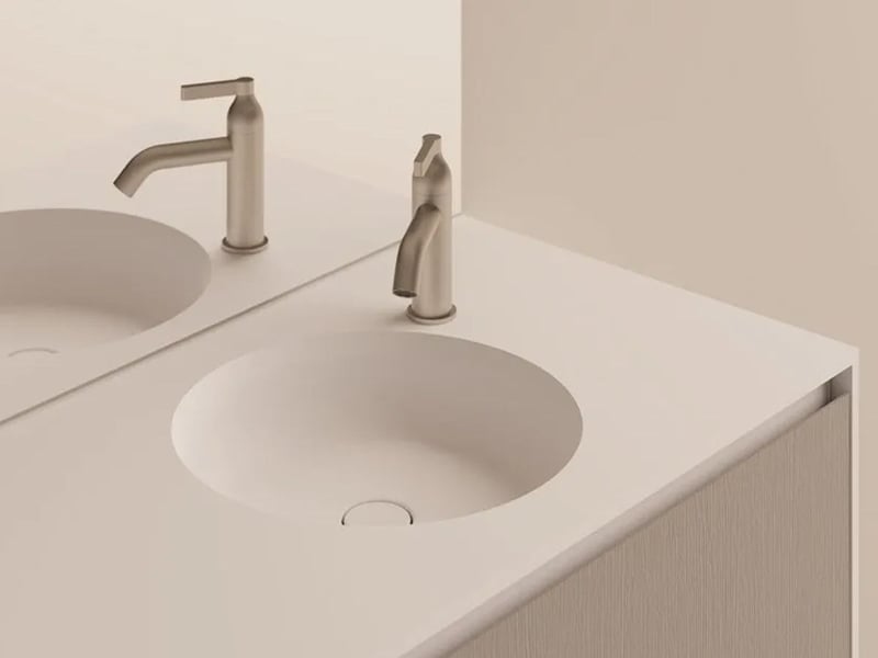 Agape Undici Lavabo Tondo da Incasso