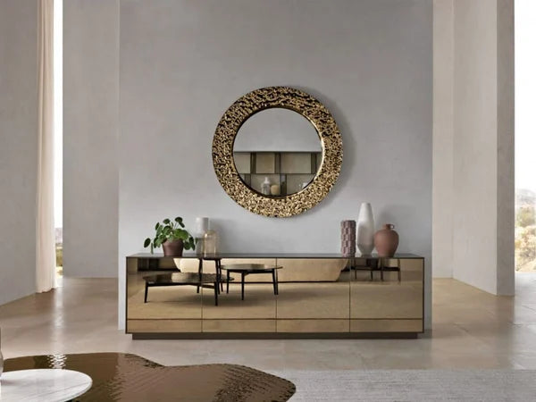 Fiam Venus Specchio Tondo - Cornice Bronzata | Il mio negozio