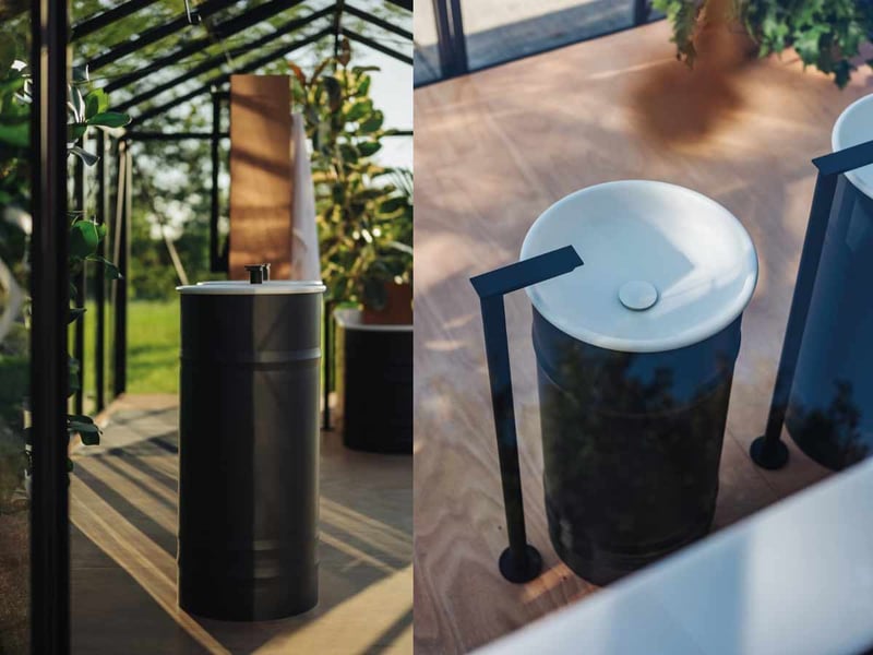 Agape Vieques Lavabo a Colonna