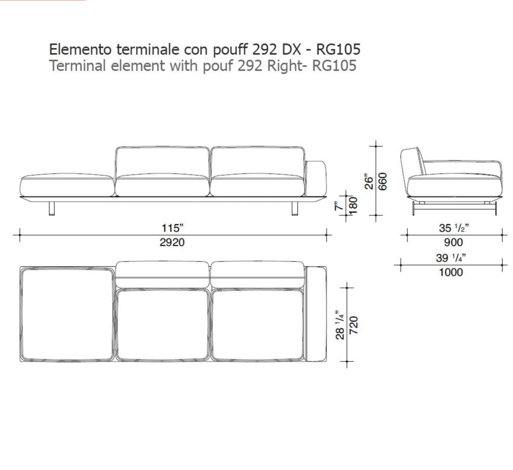 Lema Yard Divano | Il mio negozio