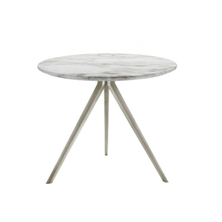 Flexform Zefiro Tavolino - Calacatta Oro Opaco / Base Satinata | Il mio negozio