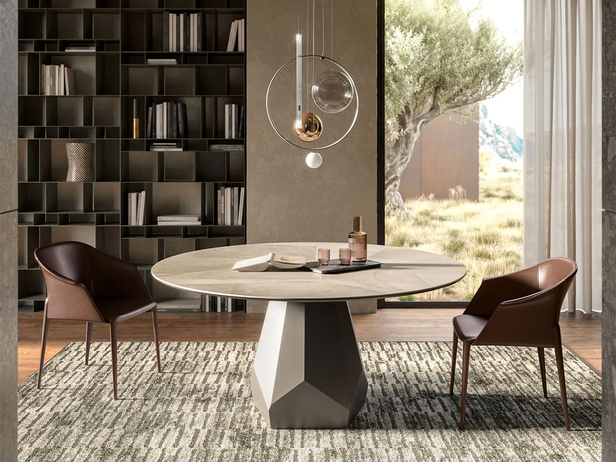 Cattelan Italia Zermatt Keramik - Tavolo Rotondo | Il mio negozio